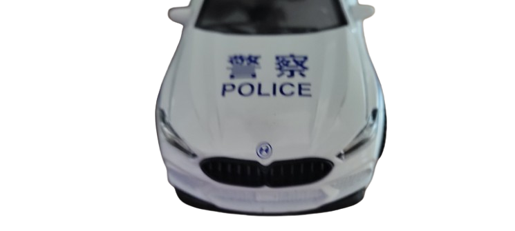 Alloy BMW police car